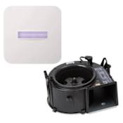 Broan 110 CFM Exhaust Fan Finish Kit & Motor with SurfaceShield™ LED Light and Antimicrobial Virus Killing Technology White